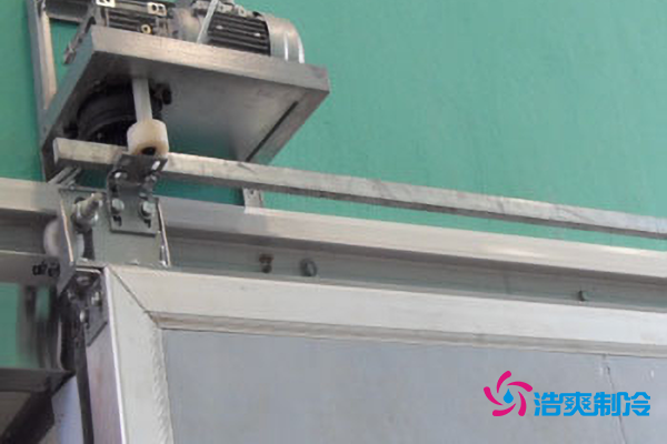 配送中心冷庫外機安裝展示