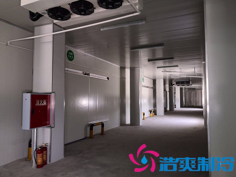 浙江佳時食品3000㎡牛肉、豆制品加工低溫冷藏冷凍庫完工圖片